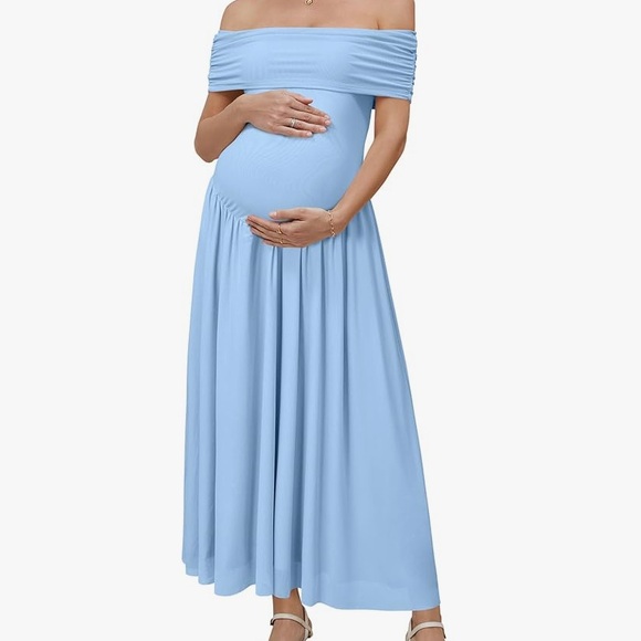 Amazon Dresses & Skirts - NWT off the shoulder maternity dress
